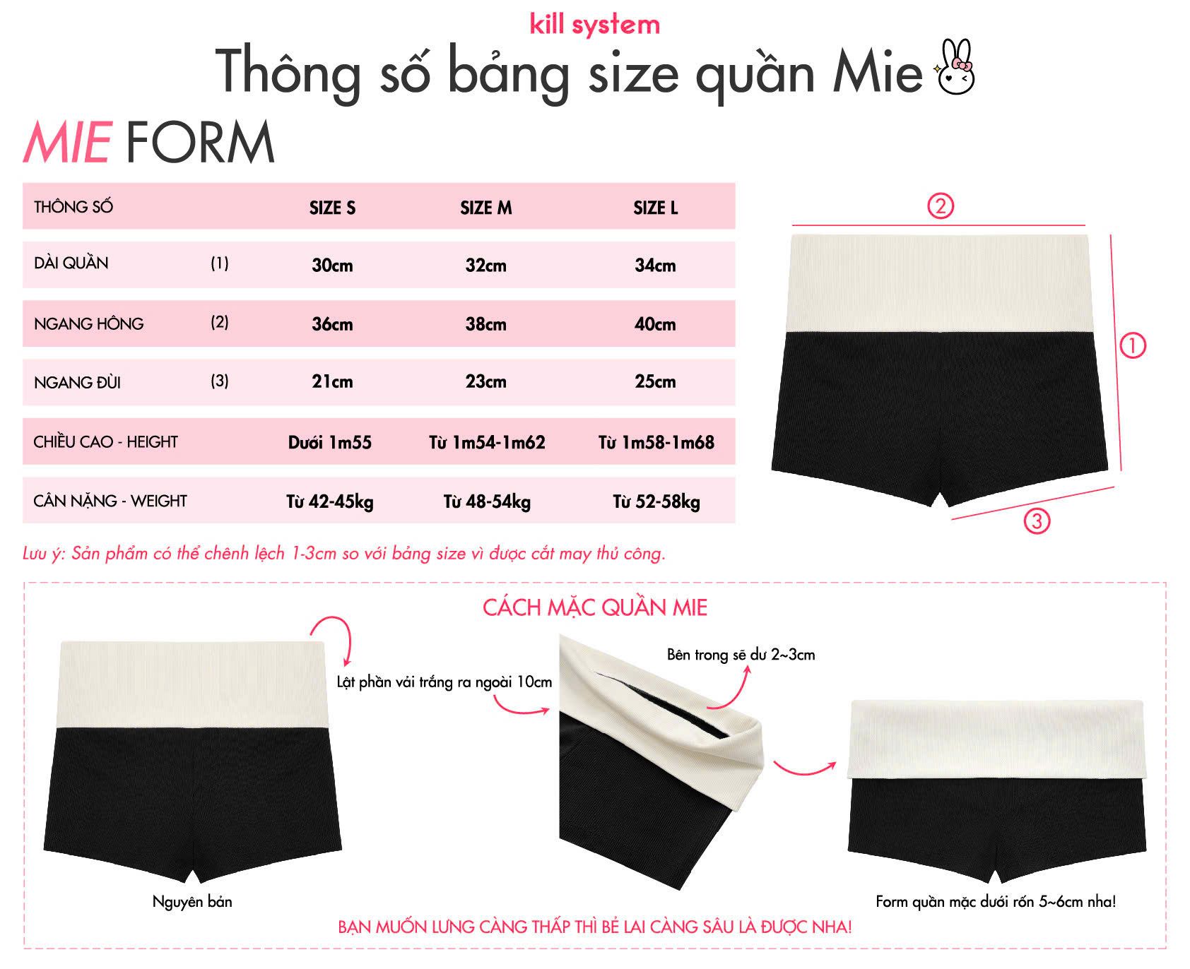 Quần short đôi cánh ANGEL - KILLSYSTEM