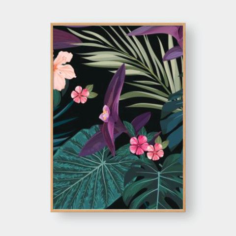 TROPICAL LEAVES NO.1