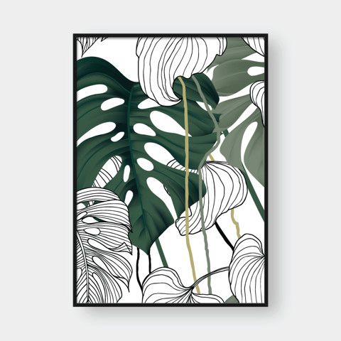 TROPICAL LEAVES NO.3