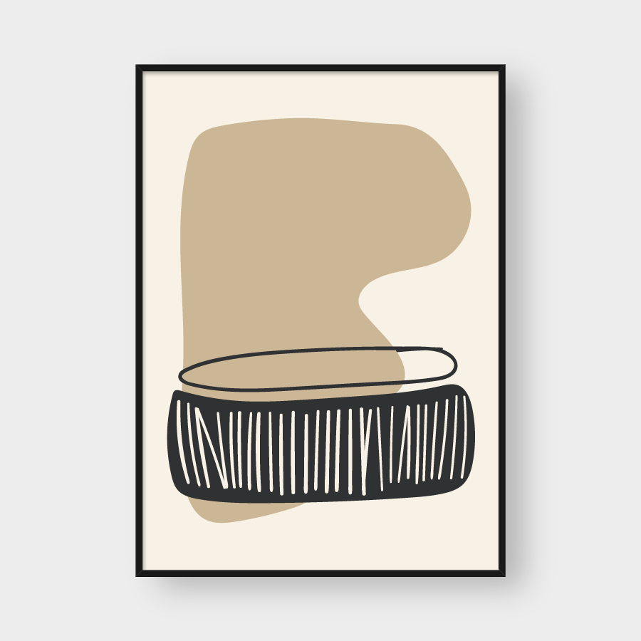 VINTAGE GEOMETRIC SHAPES NO.9