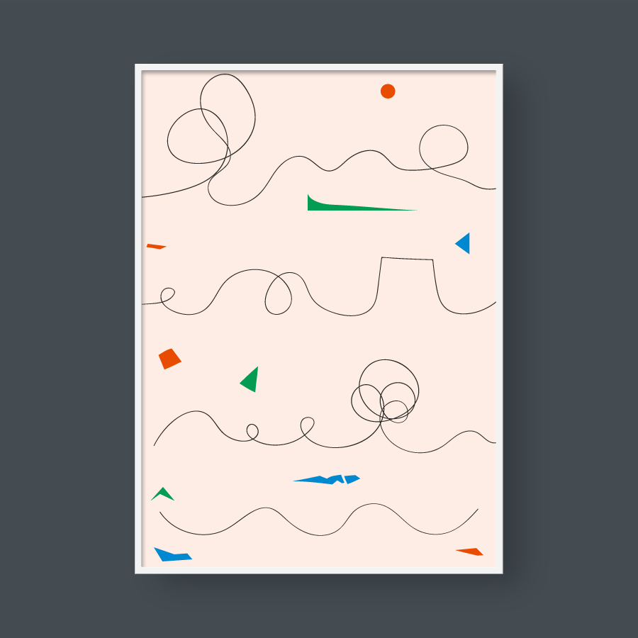 ABSTRACT MINIMALISTIC SHAPES NO.1