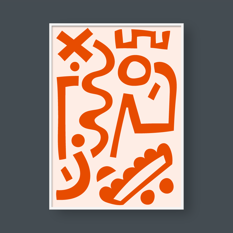 ABSTRACT MINIMALISTIC SHAPES NO.5