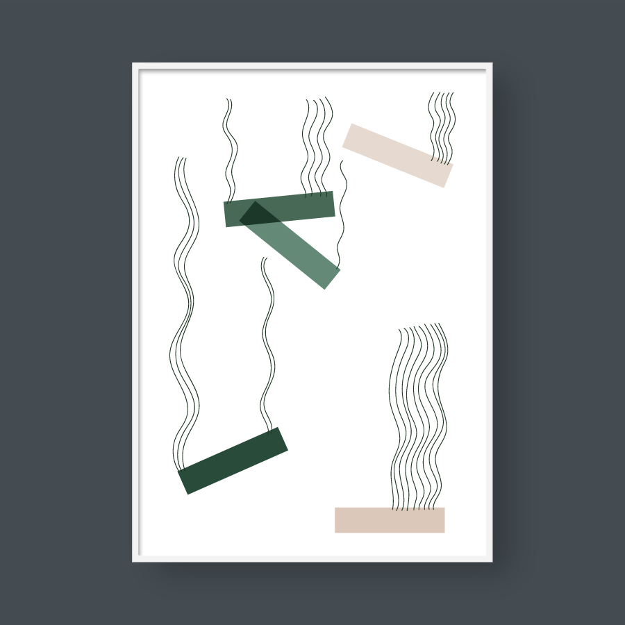 ABSTRACT MINIMALISTIC SHAPES NO.7