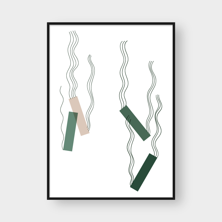 ABSTRACT MINIMALISTIC SHAPES NO.8