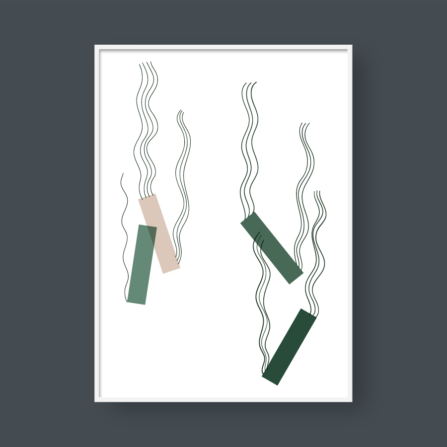 ABSTRACT MINIMALISTIC SHAPES NO.8