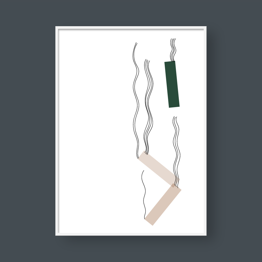 ABSTRACT MINIMALISTIC SHAPES NO.9