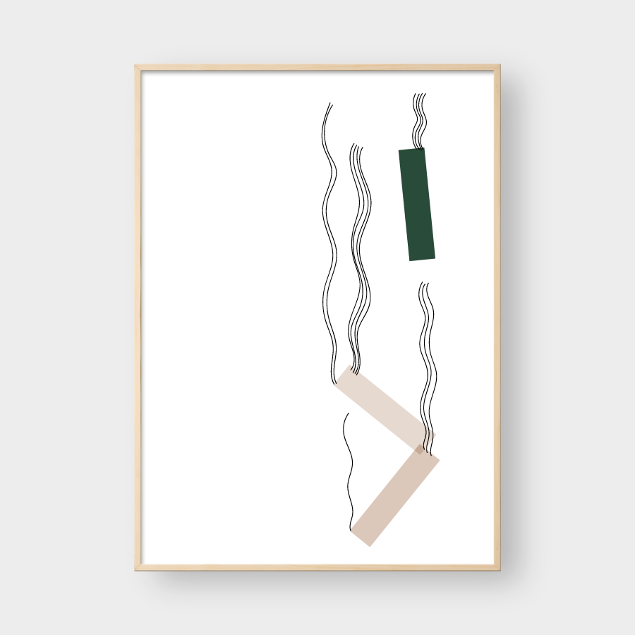ABSTRACT MINIMALISTIC SHAPES NO.9