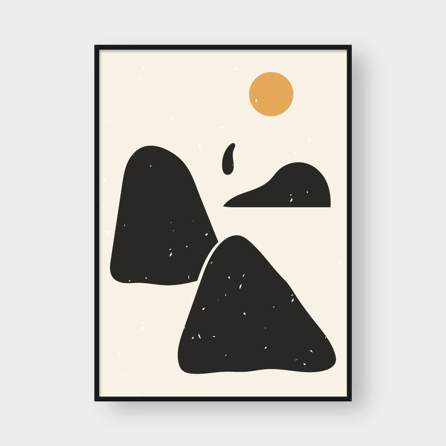ABSTRACT SILHOUETTE NO.22