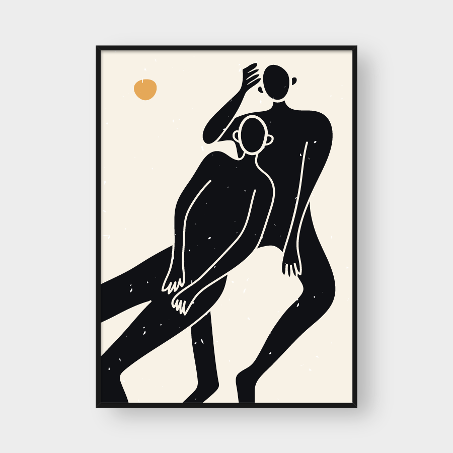 ABSTRACT SILHOUETTE NO.26