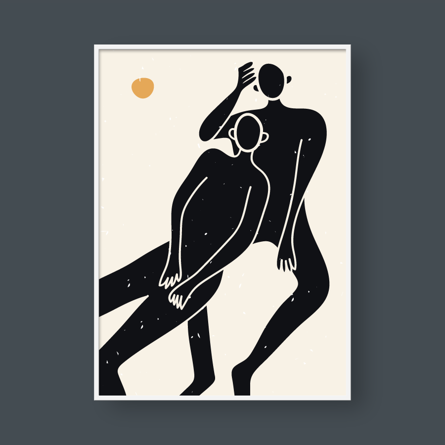ABSTRACT SILHOUETTE NO.26