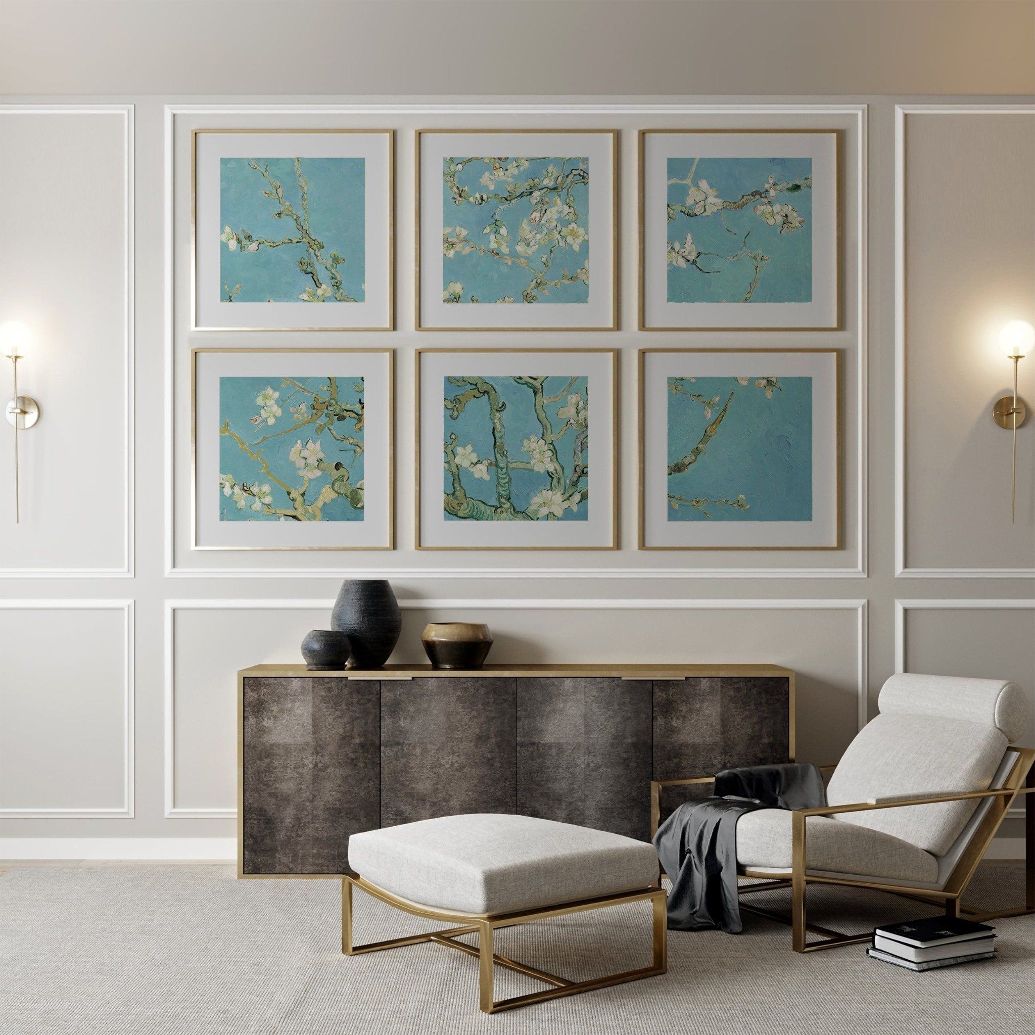 VAN GOGH'S ALMOND BLOSSOM SET