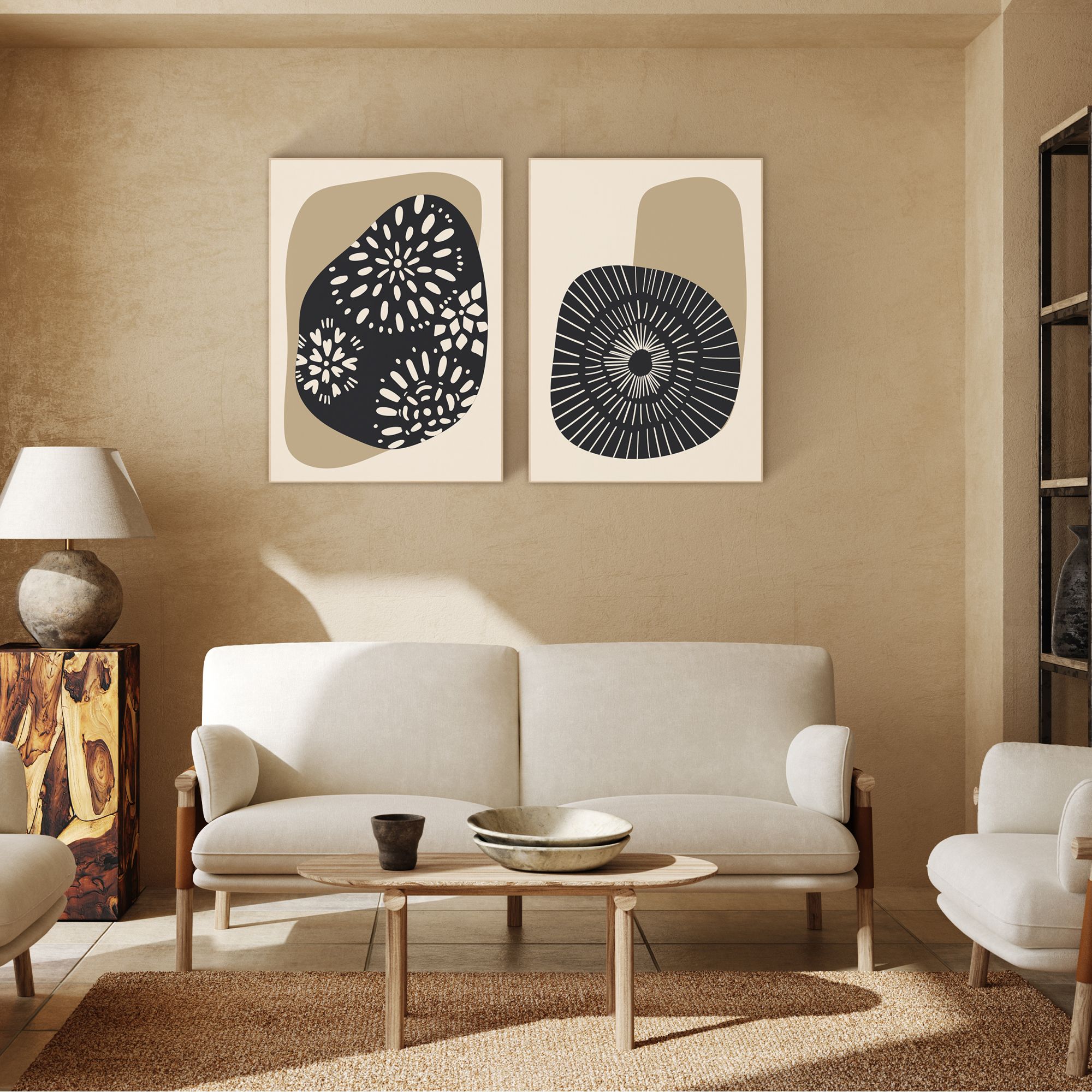 VINTAGE ORGANIC SHAPES 01