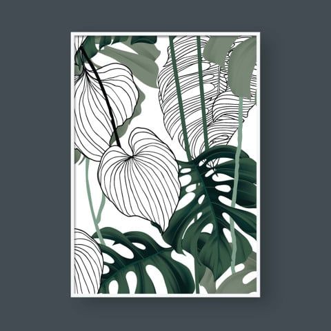 TROPICAL LEAVES NO.4