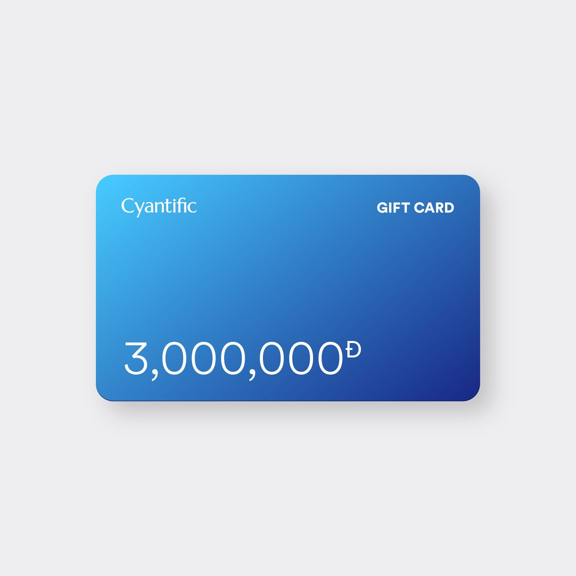 CYANTIFIC GIFT CARD