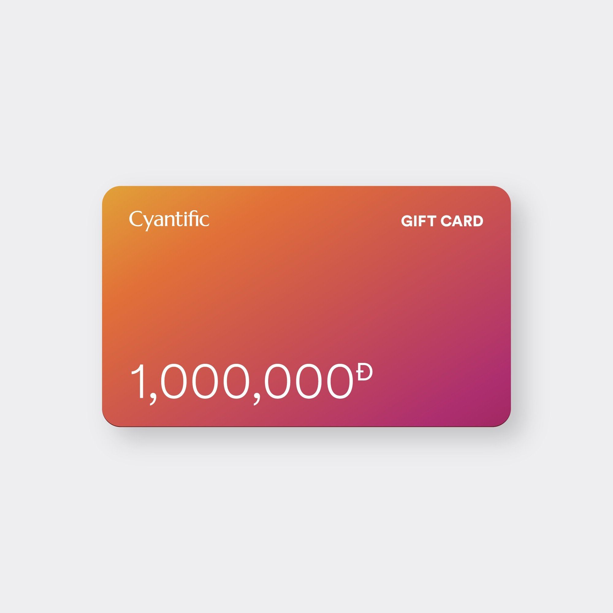 CYANTIFIC GIFT CARD