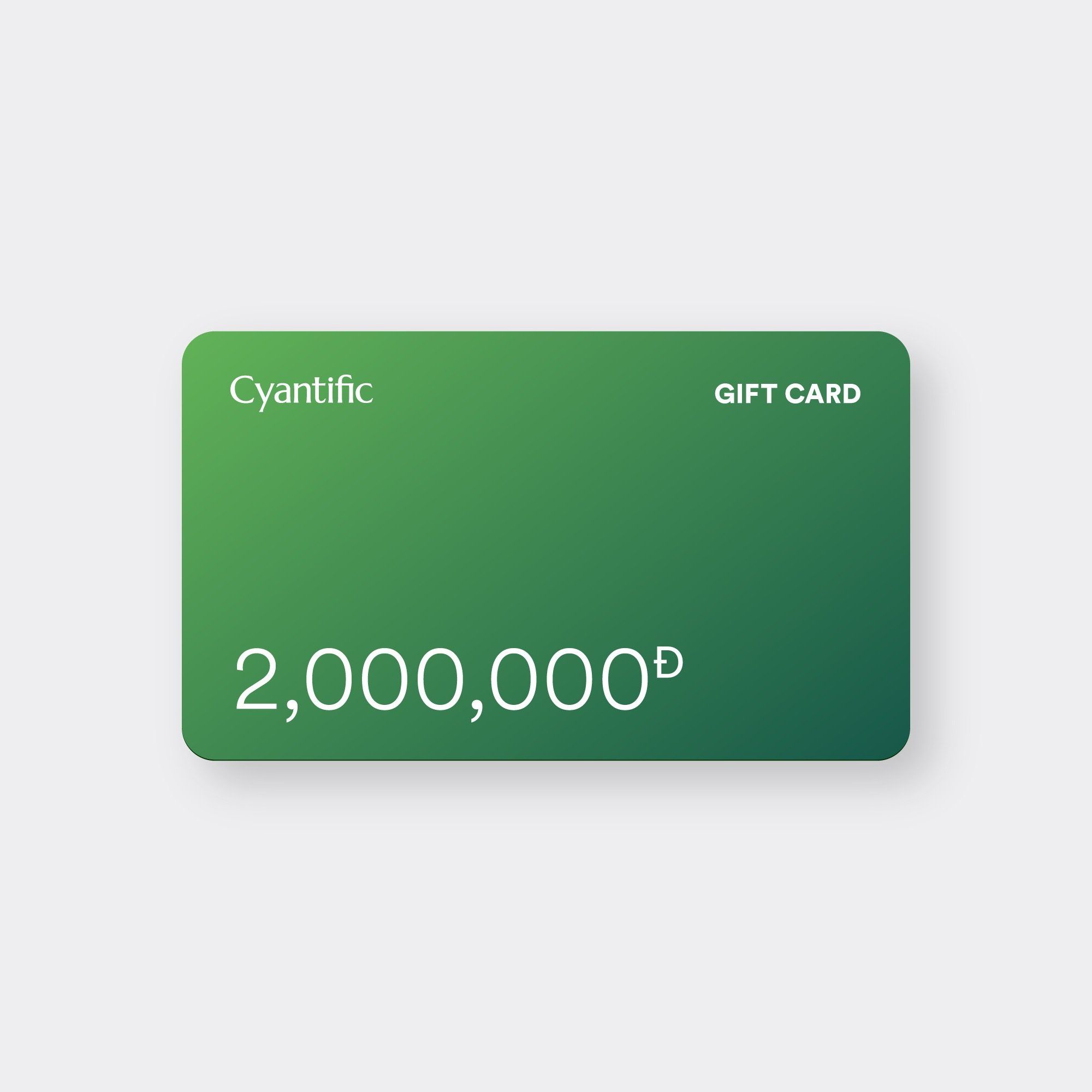 CYANTIFIC GIFT CARD