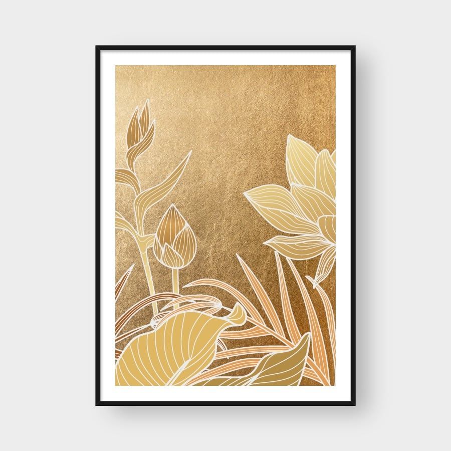 GOLDEN TROPICAL GARDEN NO.1