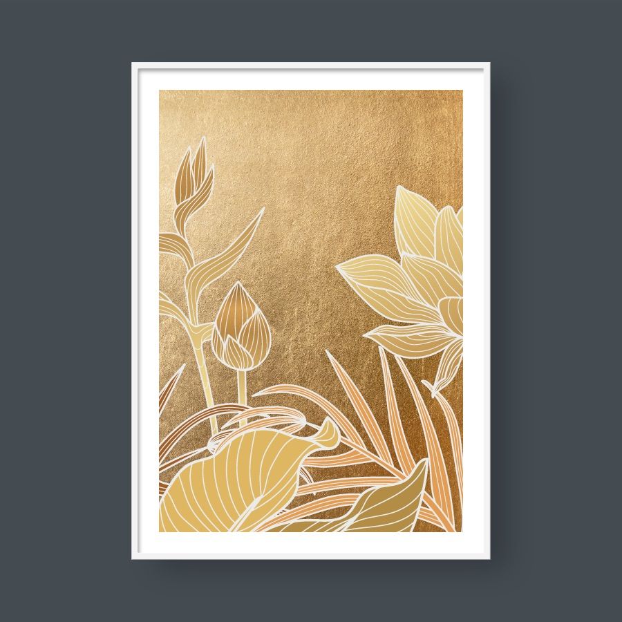 GOLDEN TROPICAL GARDEN NO.1
