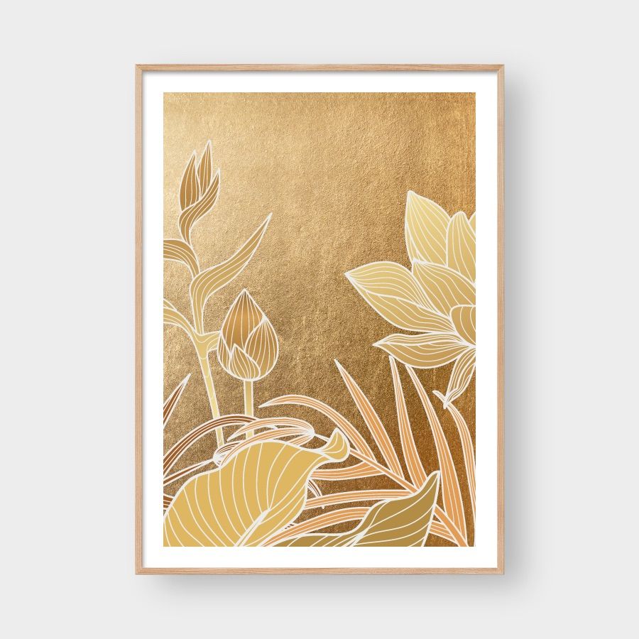 GOLDEN TROPICAL GARDEN NO.1