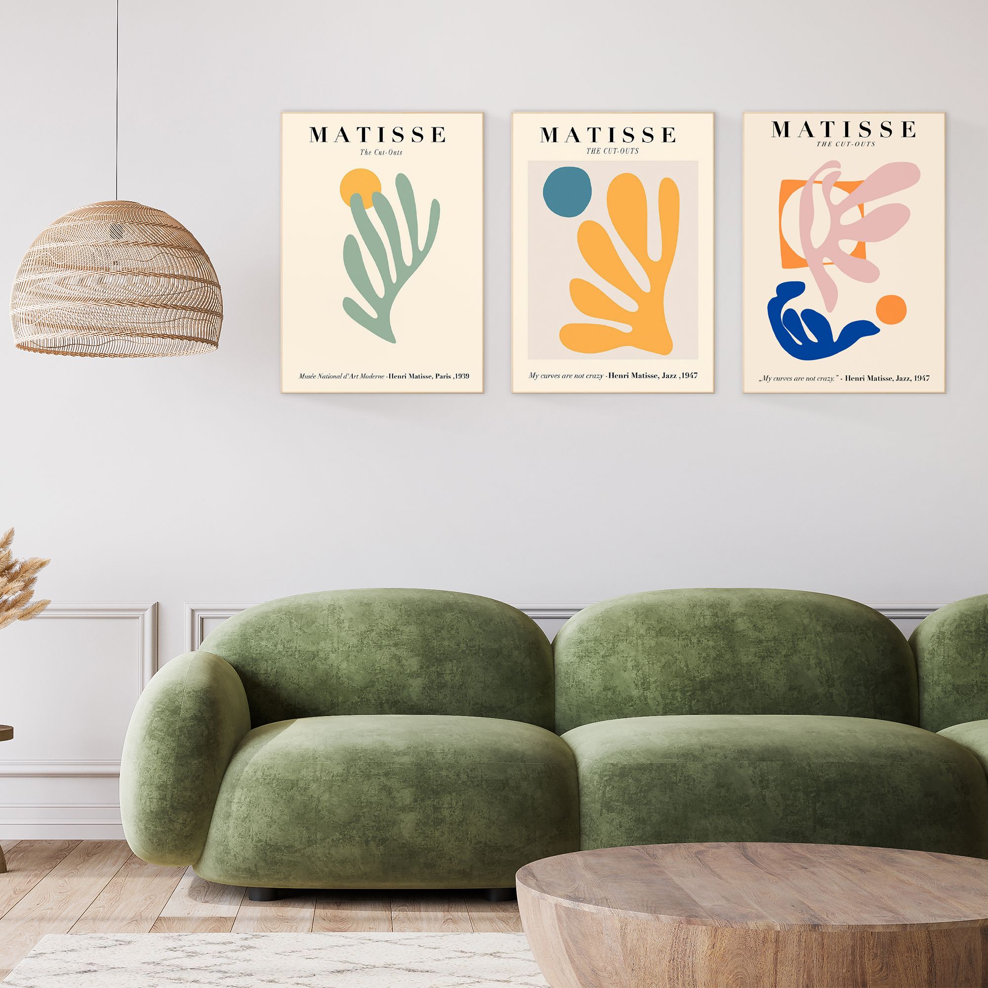 HENRI MATISSE INSPIRED SET NO.6