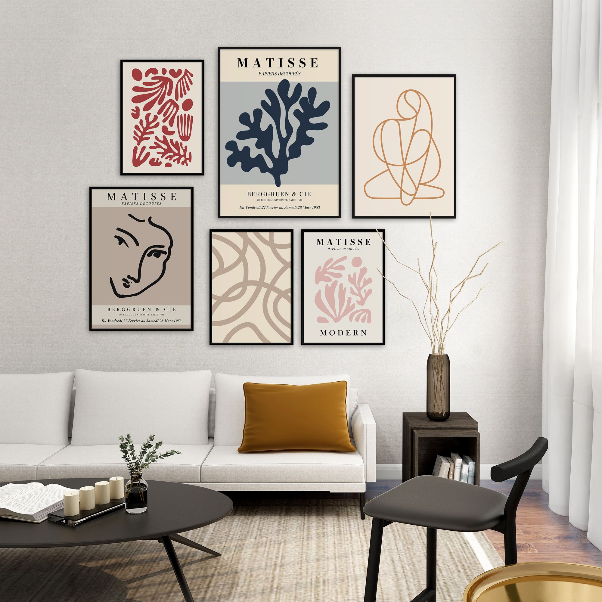 HENRI MATISSE INSPIRED SET NO.12