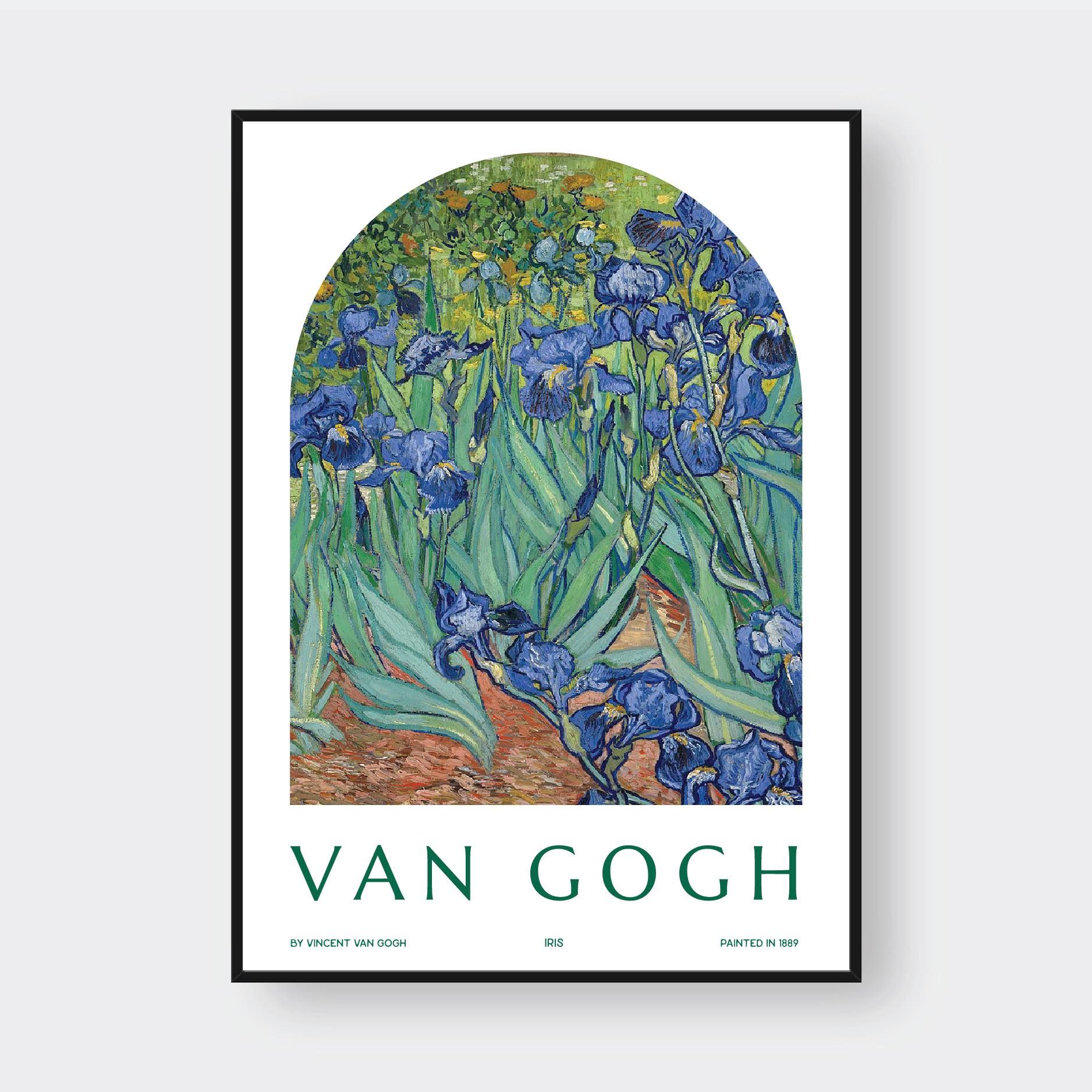 IRIS BY VAN GOGH
