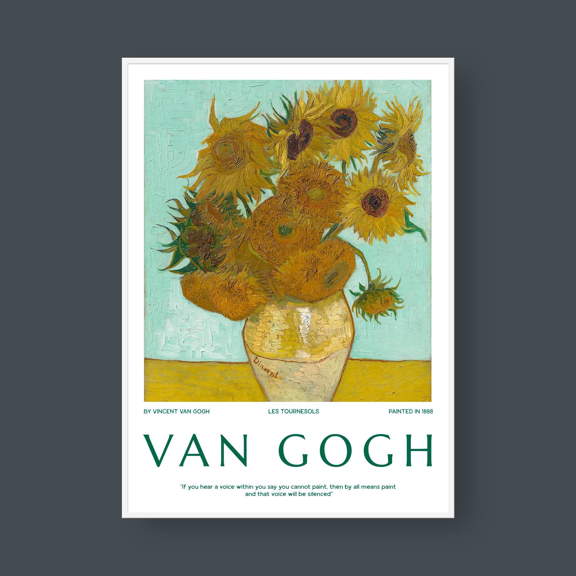LES TOURNESOLS BY VAN GOGH