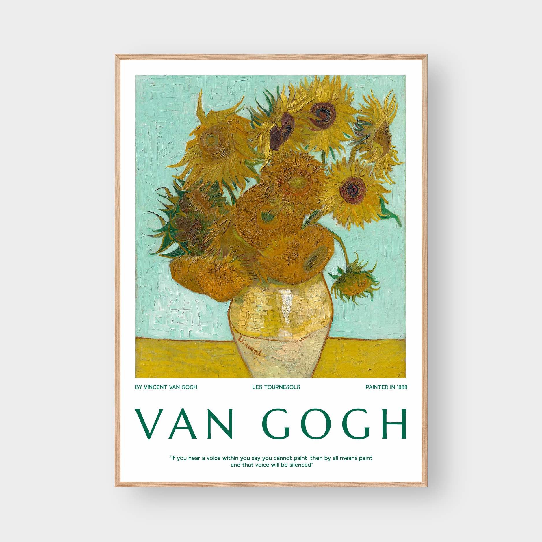 LES TOURNESOLS BY VAN GOGH