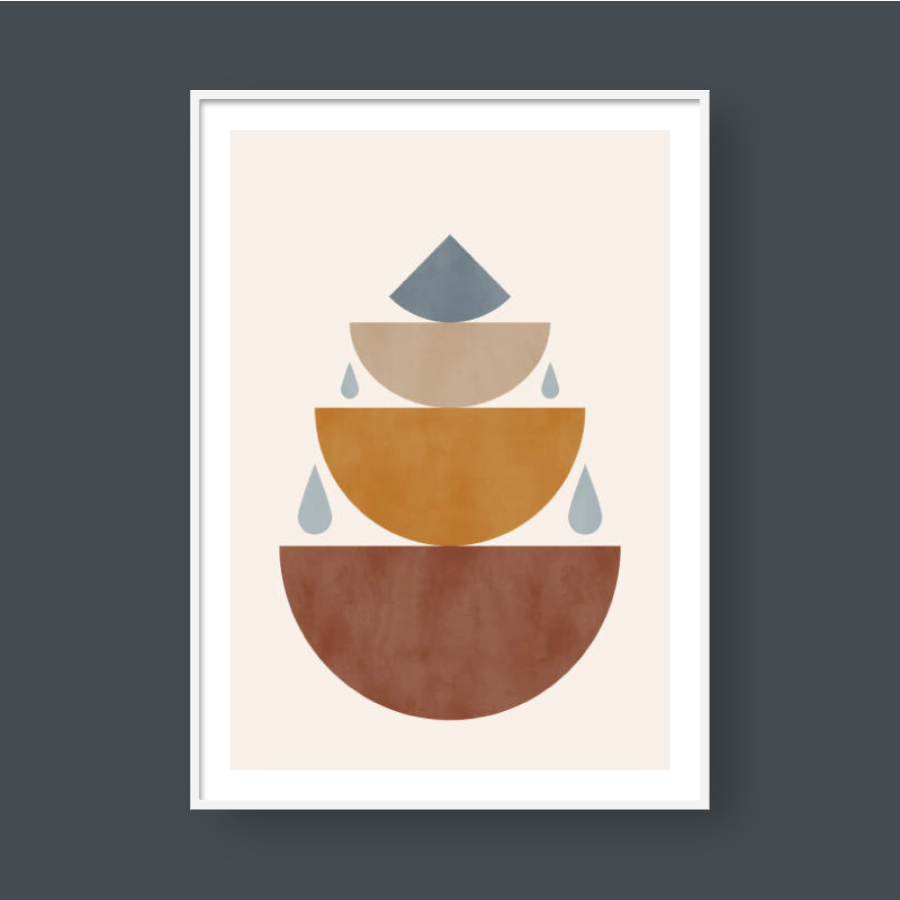 MID CENTURY GEOMETRIC SET 04