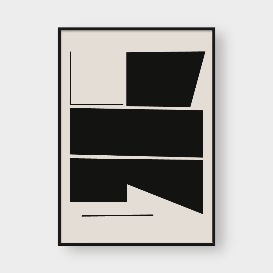 MID CENTURY GEOMETRIC NO.6