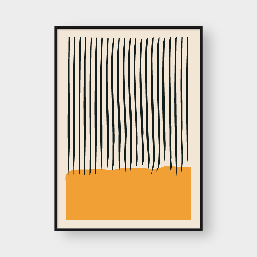 MID CENTURY GEOMETRIC NO.8