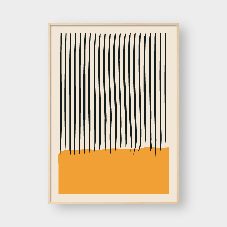 MID CENTURY GEOMETRIC NO.8