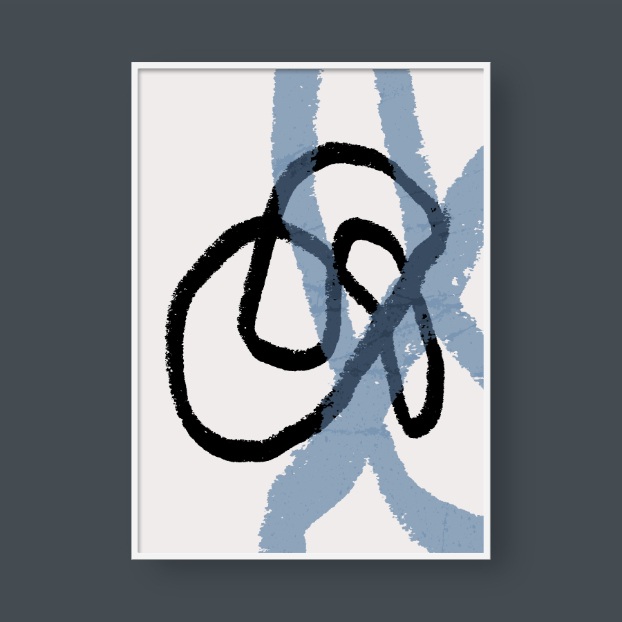 MINIMAL HAND PAINTED NO.1