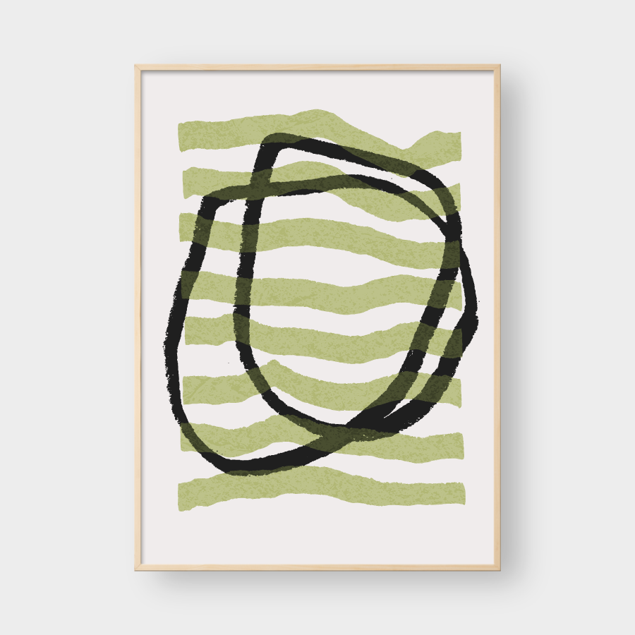 MINIMAL HAND PAINTED NO.2