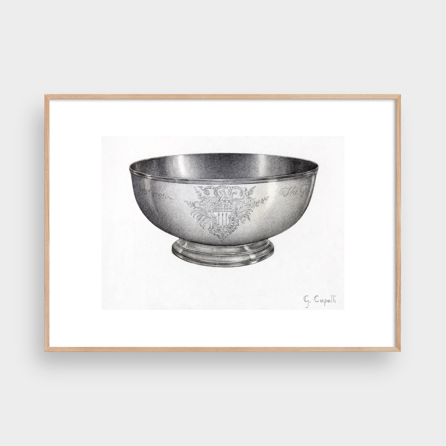 SILVER BAPTISMAL BAWL