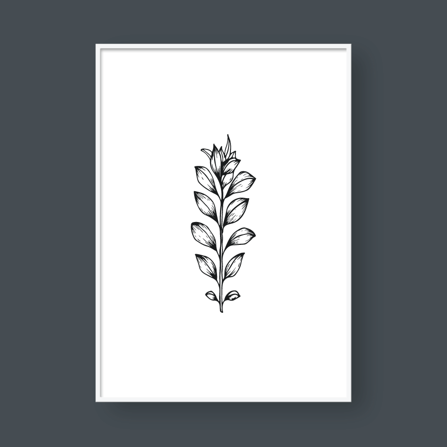 SKETCH FLOWER NO.1