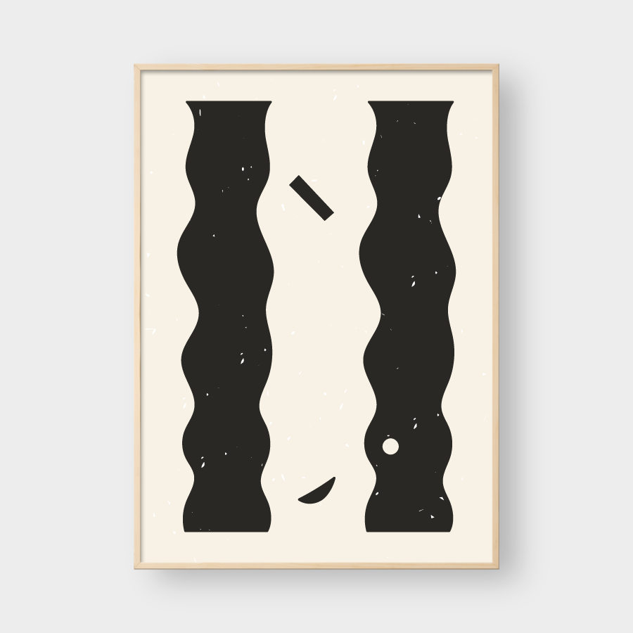 ABSTRACT SILHOUETTE NO.23