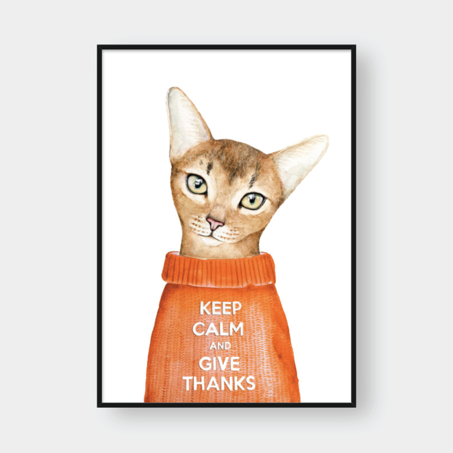 THANKFUL CAT