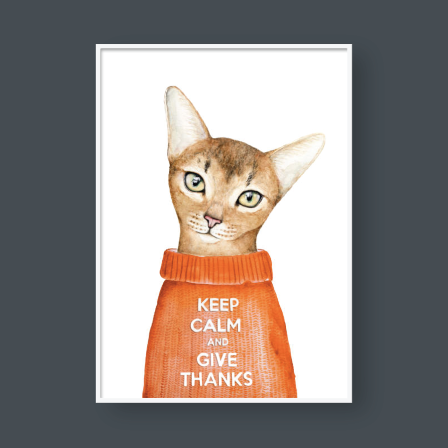 THANKFUL CAT