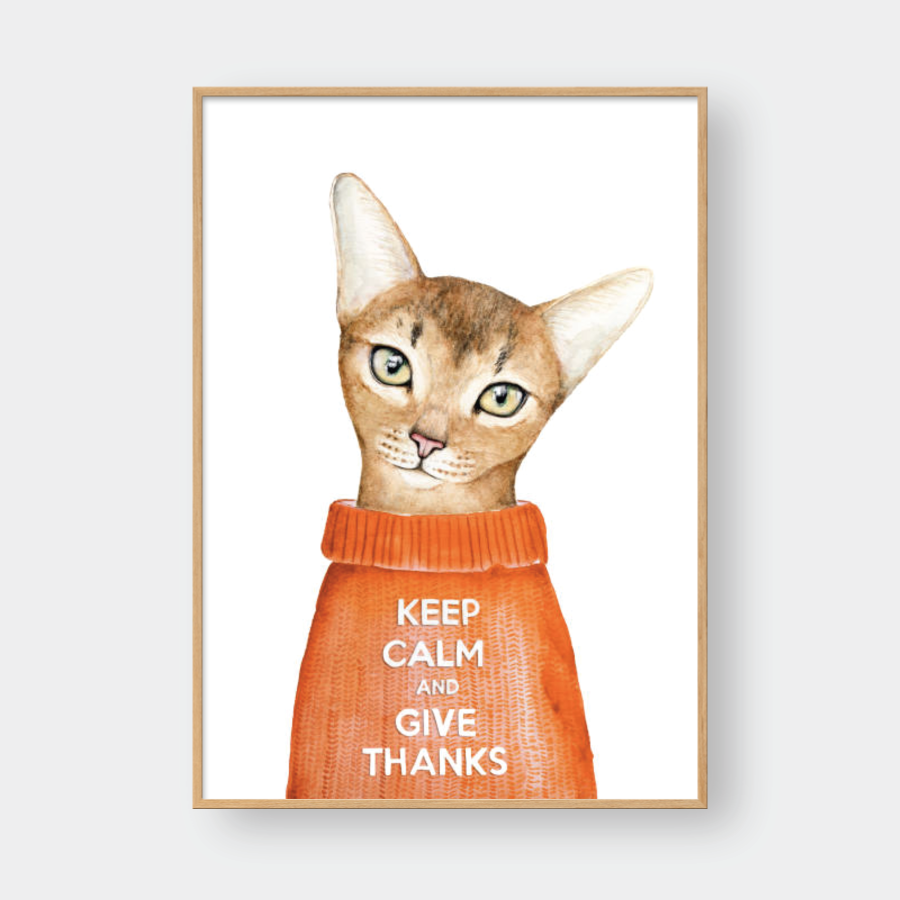 THANKFUL CAT