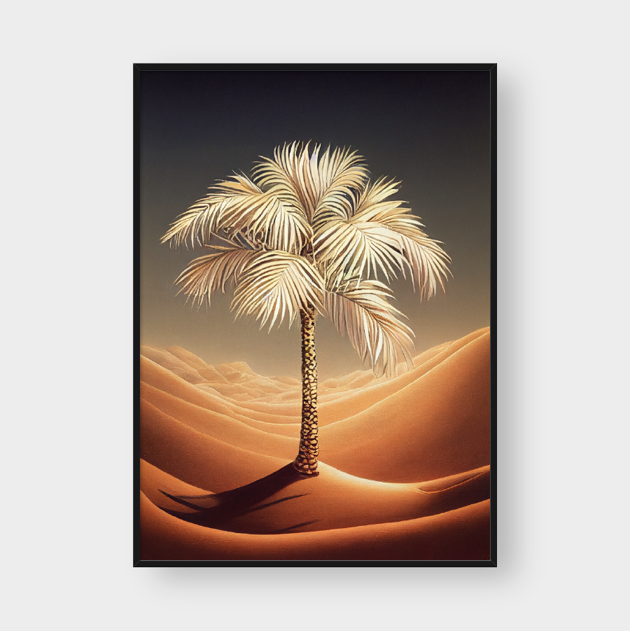 THE LONE PALM TREE NO.1