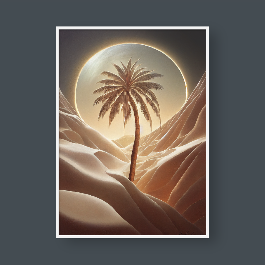 THE LONE PALM TREE NO.2