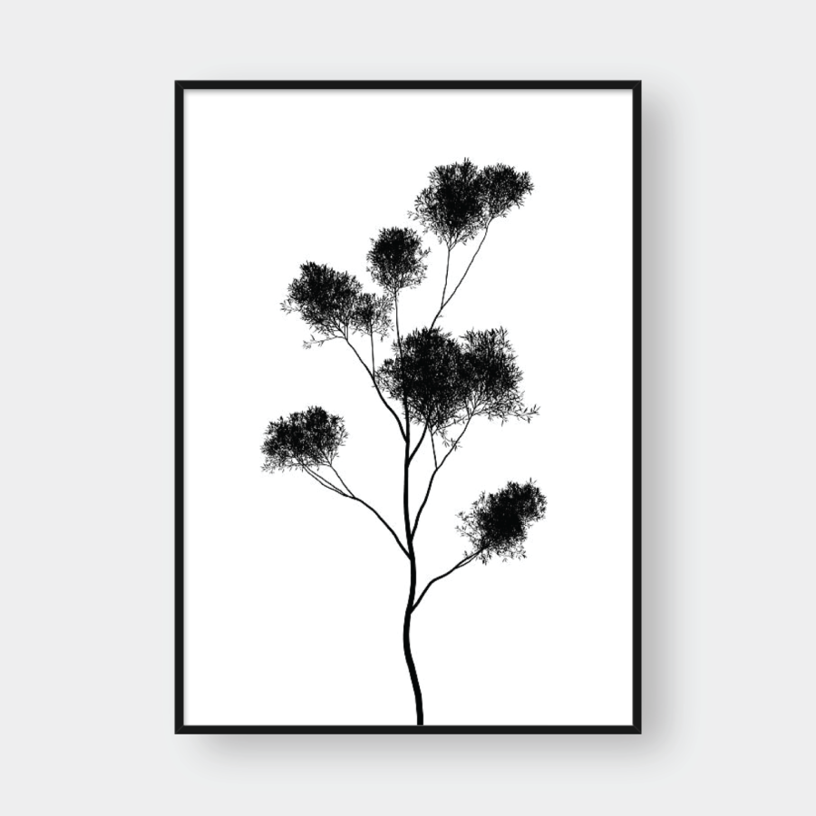 TREE SILLHOUETTE NO.2