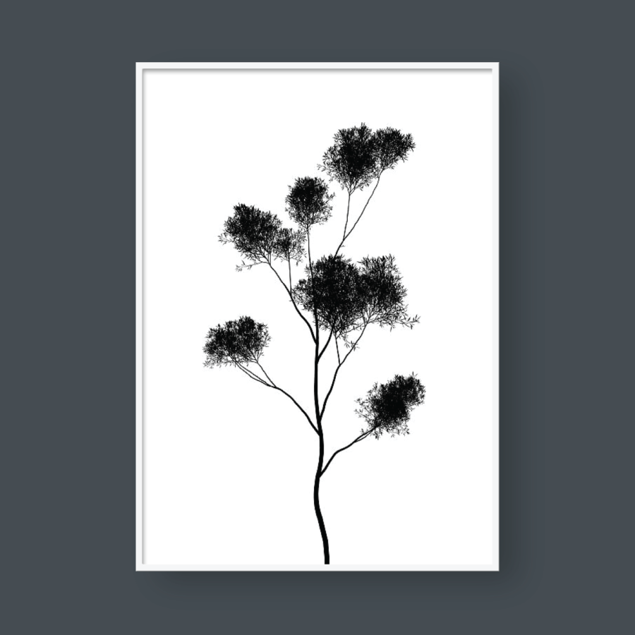 TREE SILLHOUETTE NO.2