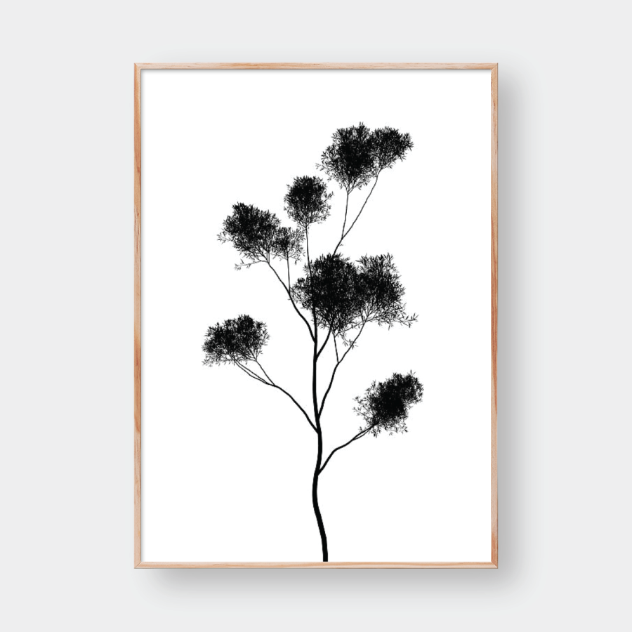TREE SILLHOUETTE NO.2