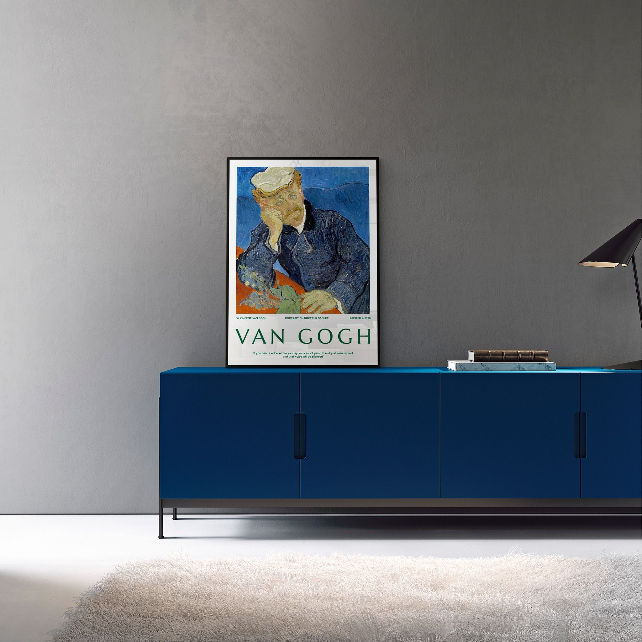 PORTRAIT DU DOCTEUR GACHET BY VAN GOGH