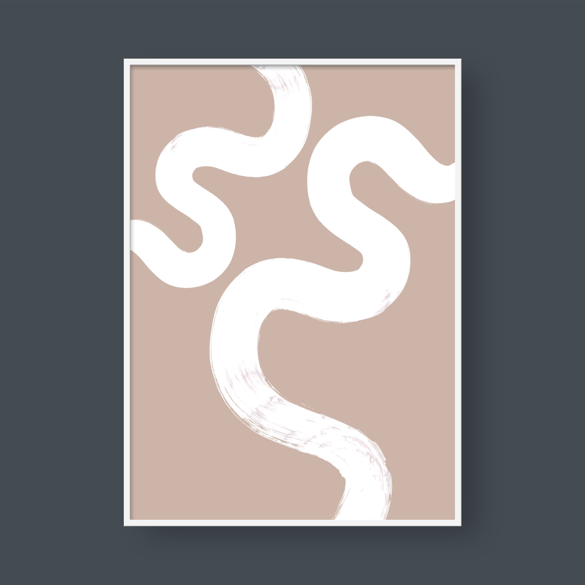 WHITE BRUSH NO.1