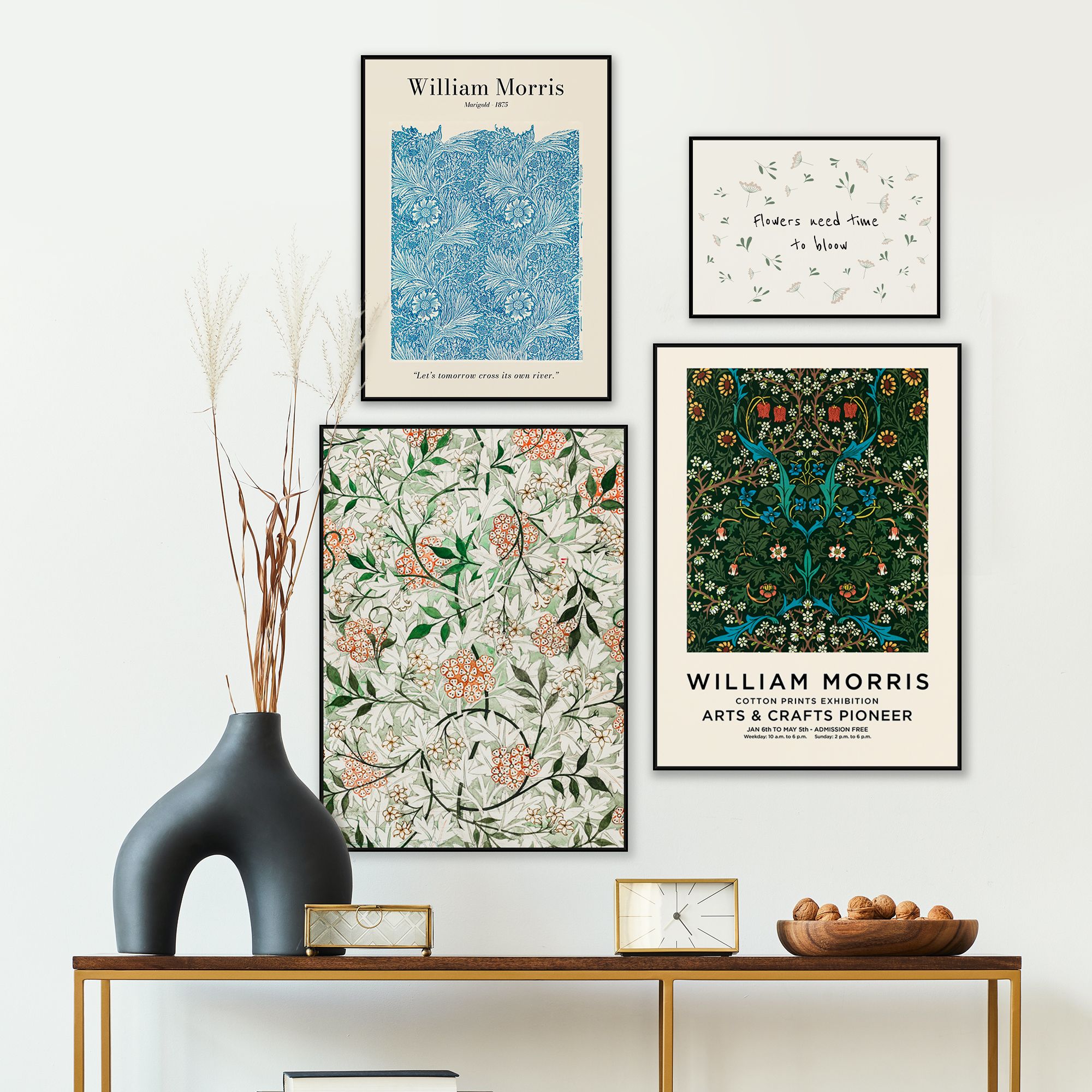 WILLIAM MORRIS GALLERY WALL NO.2
