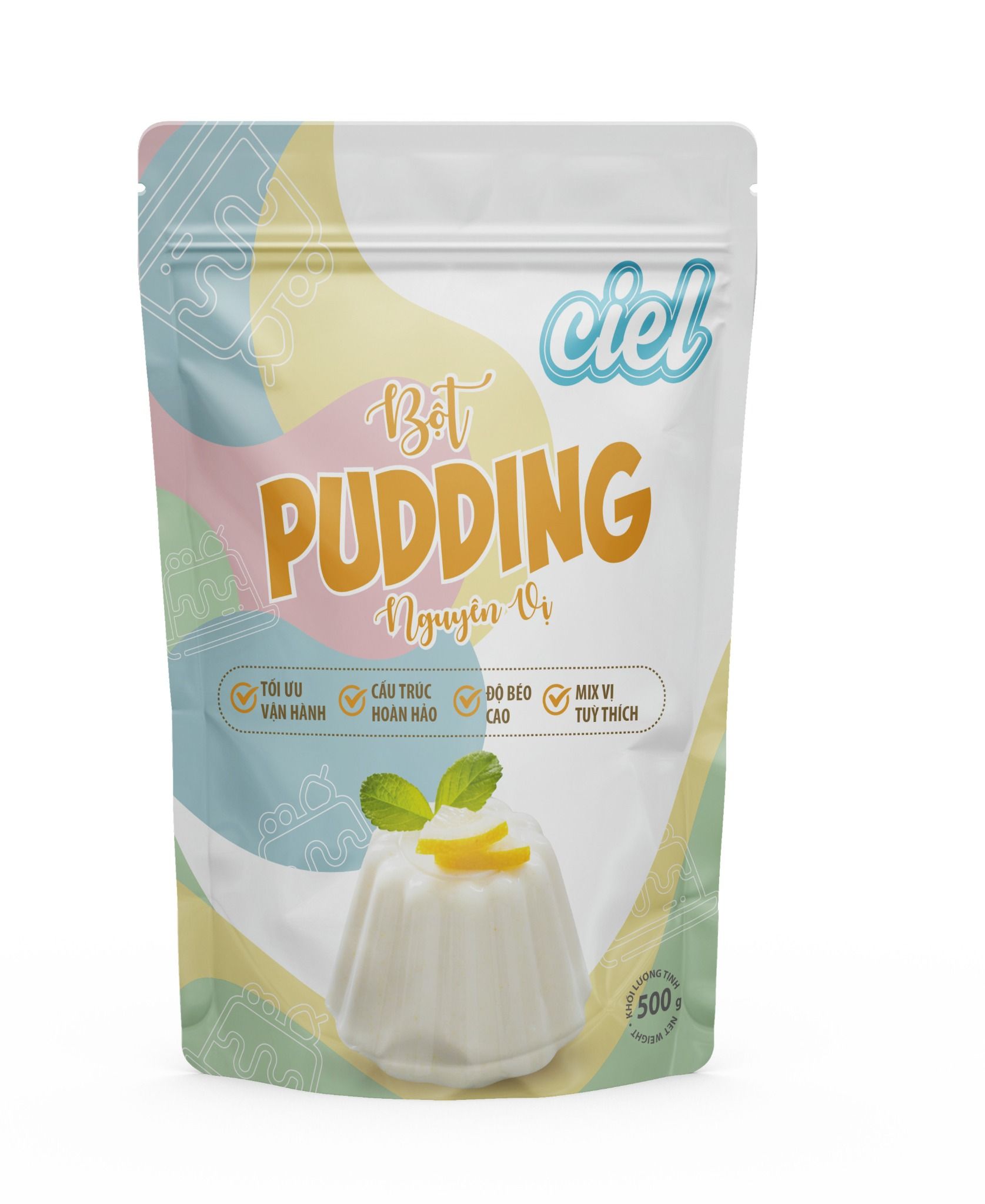 CIEL BỘT PUDDING NGUYÊN VỊ 500G