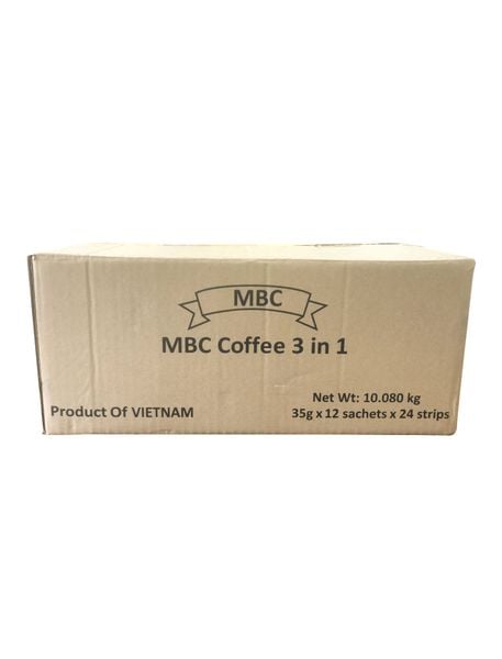 MBC Coffee 3 in 1 (35 g x 12 sachets x 24 strips)